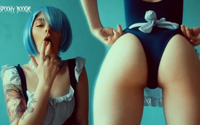 Spooky Boogie: Rem Re Zero loves to play with fuck toys