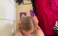 Cosplay prinses Zelda pov sekstape - d0ggystyle, in missionarishouding kreunen, cowgirl, pijpbeurt klaarkomen in het gezicht - perfecte tengere pawg