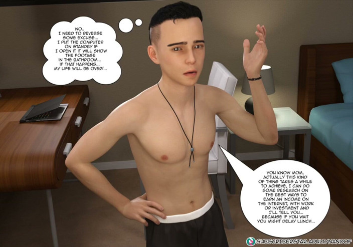 Captain Erogaming comics: แม่เลี้ยงของกูเป็นดาราหนังโป๊ของกู - ch1