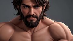 Erotic Man: Unreal Hunks Stiliga 3D Cgi Män