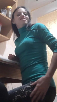 A Third Came to Our Flat and Fuck - Lesbian-illusion