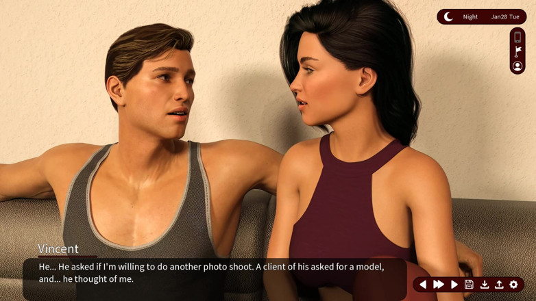 Dirty GamesXxX: Whispers of Desires: the Daily Life of the Couple - Episode 34