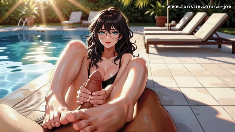 AI-JOE: 戴眼镜的漂亮女人帮助我.第1集Ai-generated