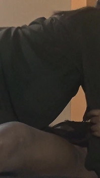 I Love Riding My Gardener's Big Cock When I'm Home Alone