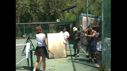 Pornobello: Elma Şekeri Tenis Ustasının Büyük Horozu Tarafından Sert Becerdin