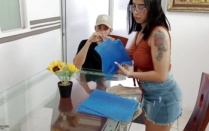 Vayolet: Stepmother, Come and I'll Fuck Your Pussy Before My Stepfather...