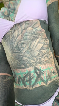 Do You Like My Inked Body?follow Me Now for More!