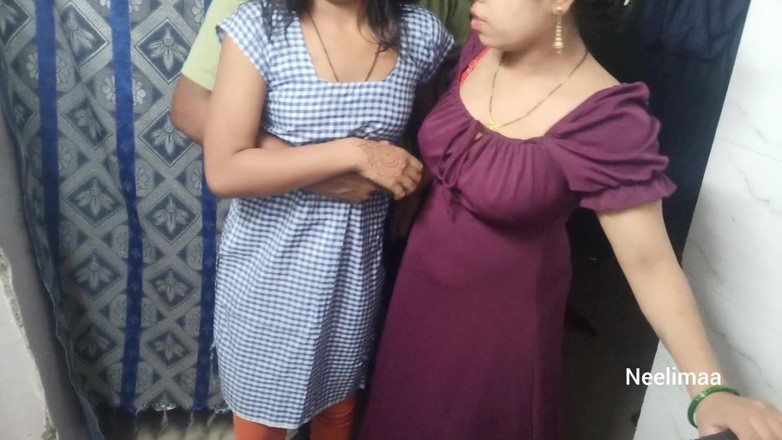 Neelimaa: Indian Threesome Sex.