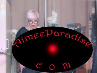 AimeeParadise: Mijn rijpe teef maakt een video voor een klant))) Ja,...