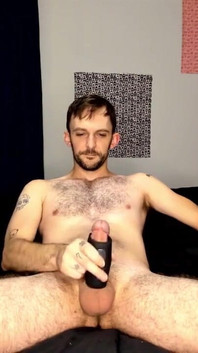 Amzlab si masturbatore con un involucro riscaldato per la sborra