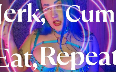 Luna Allora: Quay tay, xuất tinh, ăn, lặp lại