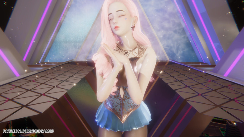 3D-Hentai Games: [Mmd] Hyolyn - Așteaptă Seraphine Sexy Striptease League of Legends necenzurat
