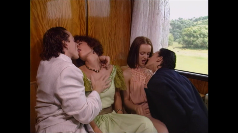 MMV Films: Vintage analny, trójkąt, lesbijka i wytryski na kompilacji pociągu
