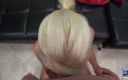 POV Mania: Zoe Sparx, blonde aux petits seins, se fait détruire par...