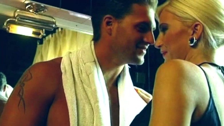 TRASHPORN: Blonde Hottie Fingered Deep and Pounded Hard in Steamy Bathroom