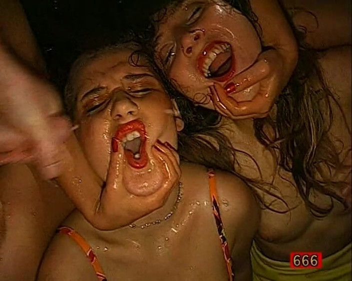 Limitless and Special: Vintage Teens in Piss and Cum Bukkake Hardcore Ggg John...