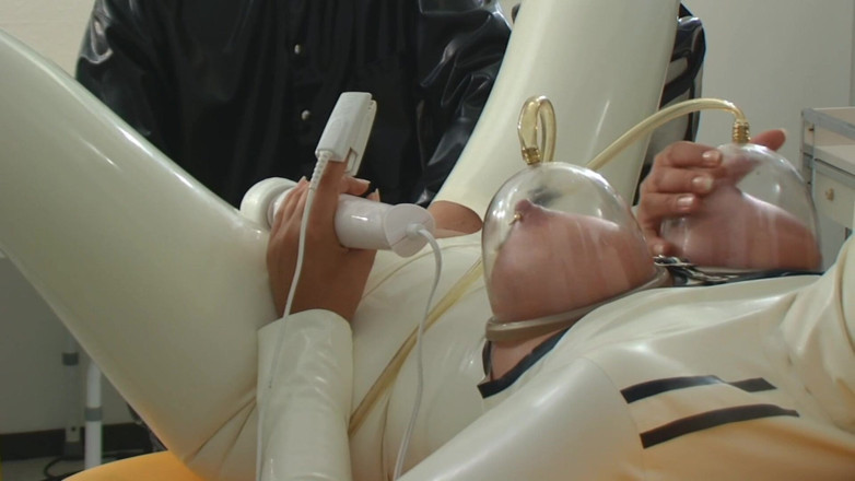 Rubber & Clinic Studio - 1ATOYS: Getting horny while anal exam