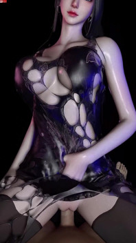 Seduzione scolpita: modella di ragazza 3D - animazione 3D hentai