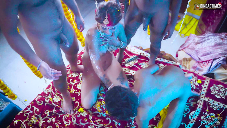 Biind as times: Gangbang Suhagarat - Isteri India Besi – Suhagarat Pertama Dengan Empat Suami