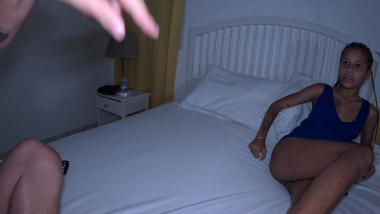 Alex Goes: Petite 18yo Ebony Latina Soles Fucked