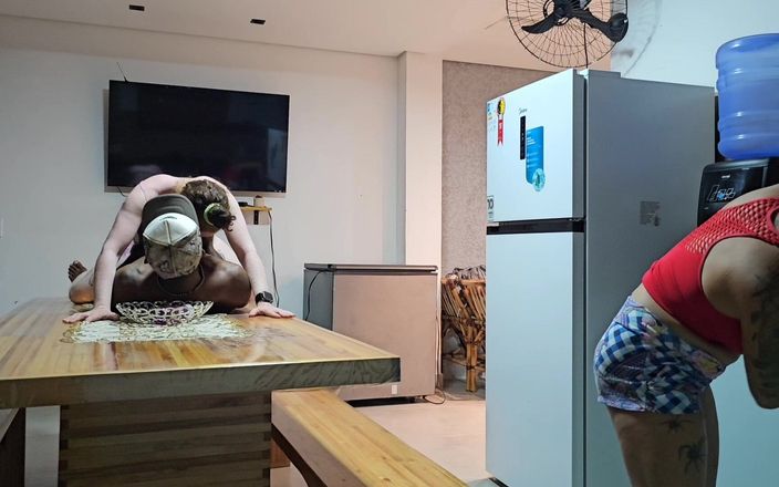 Lorrany exotica: Stepdaughter Wants to Have Sex in the Kitchen but Sex...