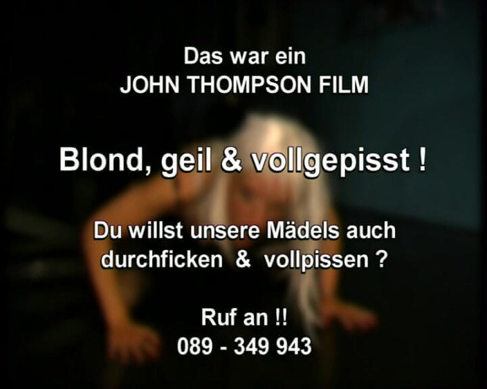 GGG John Thompson Classic Retro: Loiras em golden shower bukkake mijo gangbang Ggg John Thompson