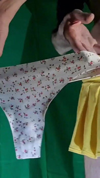 Seamless Thong or Lacy Panties. You Can Choose.