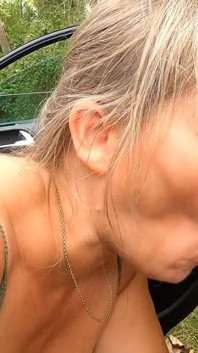 Stranger's Cock Blown in Case of Car Breakdown