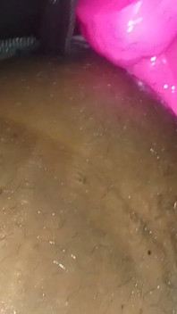 Look at My Big Strap on Dildo Going Deep in His Asshole