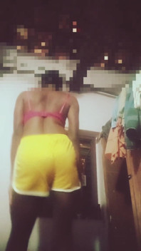 Sexy Indian Crossdresser and Her Cock and Ass Also Dancing