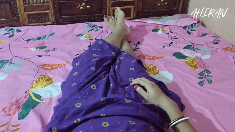 Aahan Ahiran: Young Indian Village Girl Pussy Touching with Boyfriend