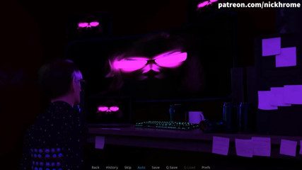 Visual Novels: SexBot 47 - dos lesbianas milfs