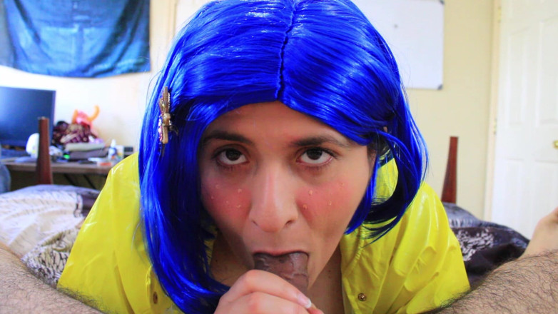 VickyVixen: Adult Coraline Sucks on a Juicy Cock