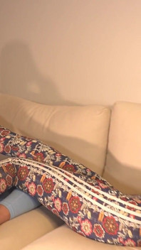 Blonde MILF and Hot Brunette Teen Licking Each Others Feet