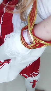 Cosplayer Memberikan Blowjob Dan Mendapat Fucked Bersandar Di Dinding
