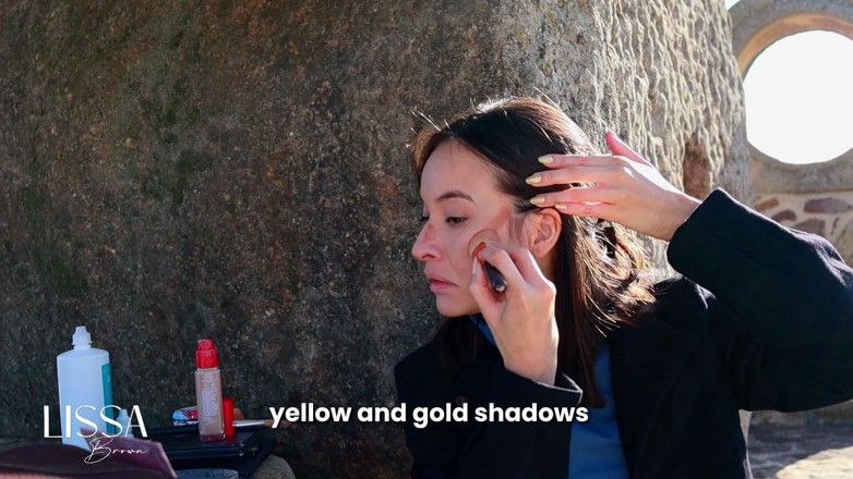 Lissa Brown: Grwm griechische göttin, Make-up und outfit