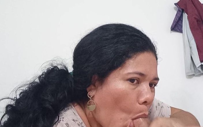 Valkyrieandluigy: Geiler devoter latina-freundin blowjob