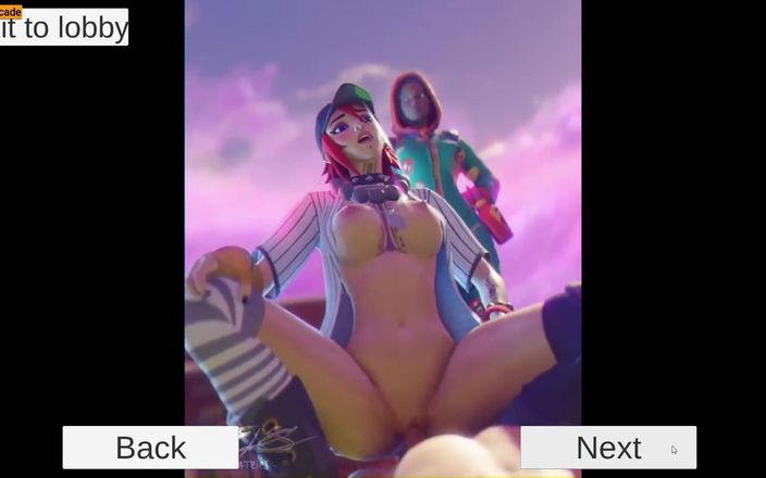 LewdArcade: Forthubセックスシーンギャラリーコレクション[パート11.1]フォートナイトパロディポルノゲームプレイ[18+]