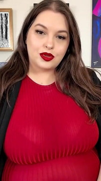 Boss Squishes You with Lipstick Kisses & Big Ass