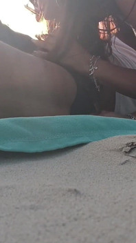 Milf praia boquete com engolida