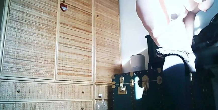 My Stepsister's Slut Pretends to Be Sick and Looks for the Pretext for Me to Fuck Her and Cure Her with My Big Cock.