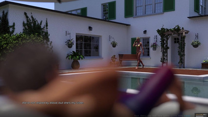 AVNTeller: Summer scent # 1- incontro la formosa sorellastra bionda eve in costume...