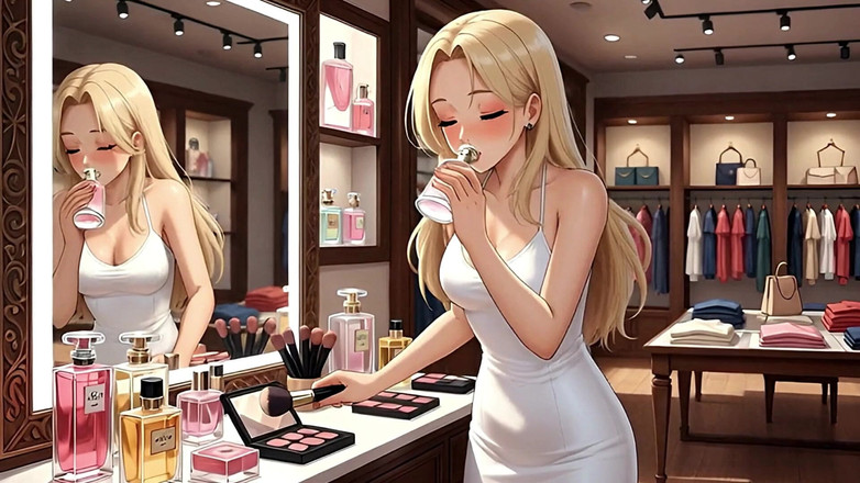Goddess Topless: Trung tâm mua sắm (anime Hentai Findom POV)