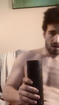 Got a New Thrusting Stroker, Was Pretty Fun and Powerful Cum