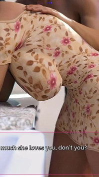 黙って踊る - パート12 - 女将の巨大なおっぱいに射精しちゃう