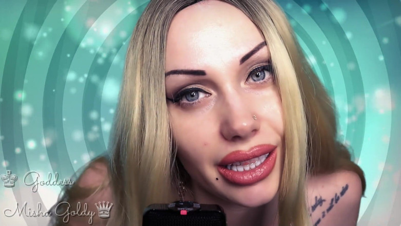 Goddess Misha Goldy: Mesmerizing 3Dio ASMR! You can feel ny power here! I will...