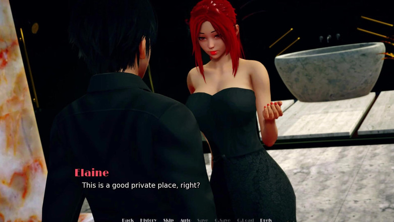 3D Cartoon Porn: My Real Desire 47 - Alex &amp; Elaine’s Wild Washroom Floor Sex