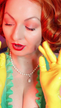 Rude JOI in latex - fetish MILF sex fun!