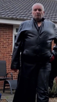 Leather Trench and Pants