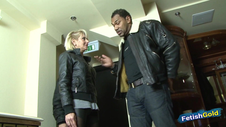 Big Boobs at Play: Busty blonde wife goes black in front of her cuckold...